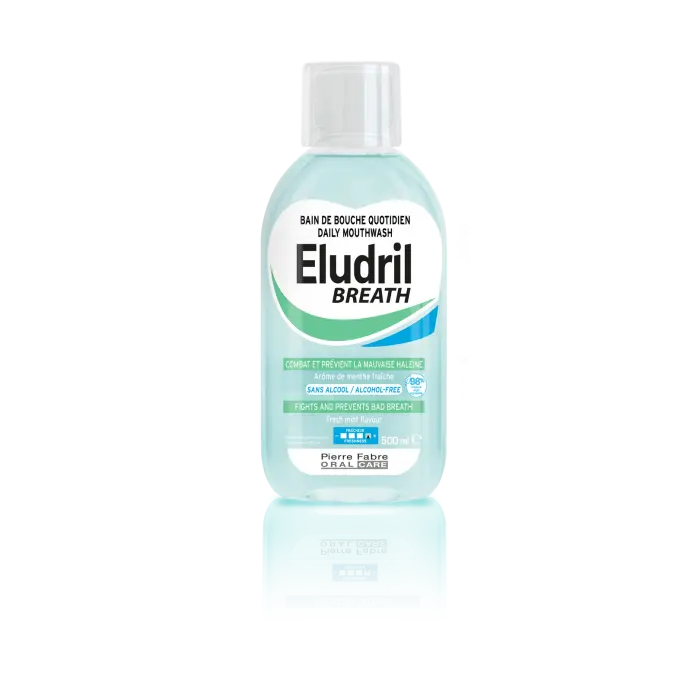 Eludril Breath - Ежедневна вода за уста при лош дъх